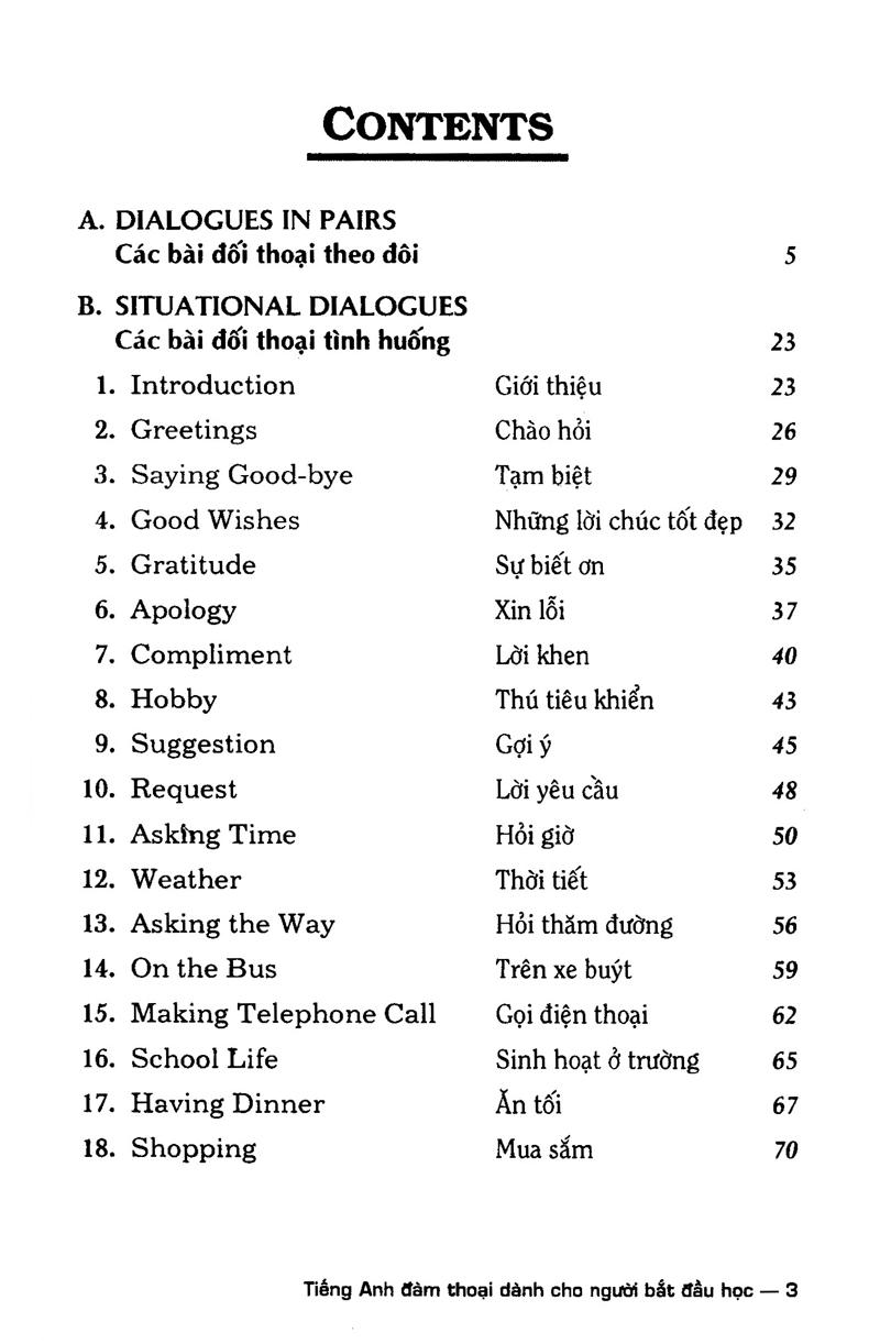 Tiếng Anh Đàm Thoại Dành Cho Người Bắt Đầu