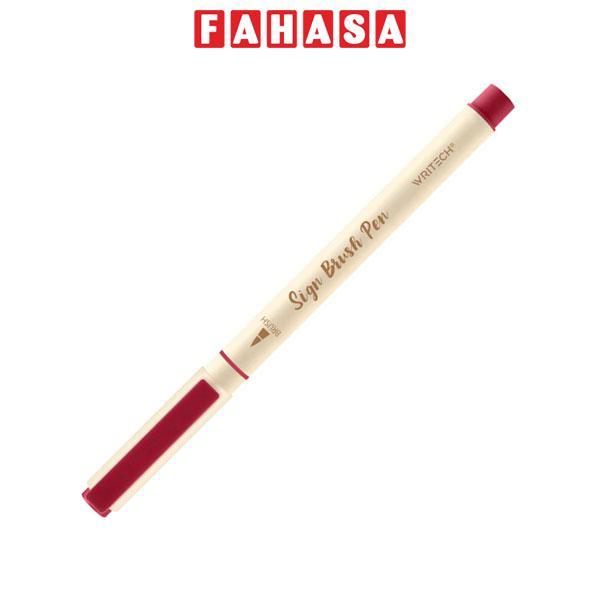Bút Lông Brush Sign Pen 1 mm - Luyện Calligraphy - Thư Pháp - Writech W827 - Maple