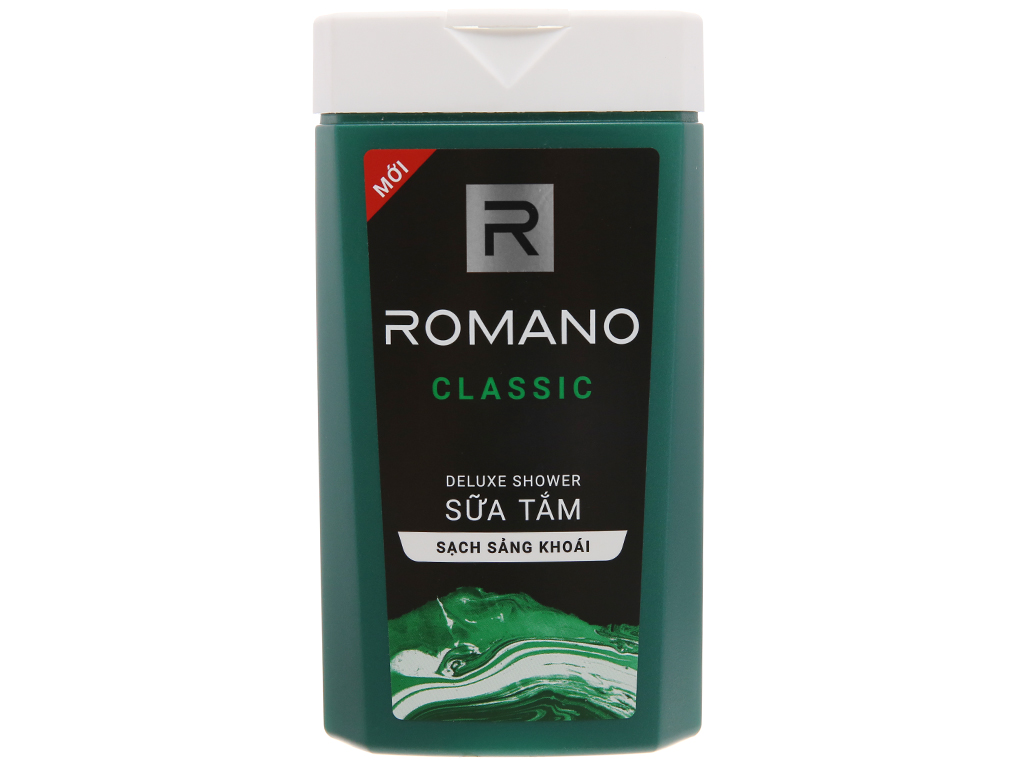 Sữa tắm Romano Classic sạch sảng khoái 180g