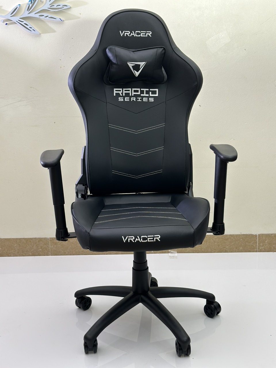 Ghế gaming Rapio V-racer bọc da cao cấp khung nhựa chắc chắn bền bỉ, ghế chơi game nhiều màu đệm êm mẫu mới nhất 2023