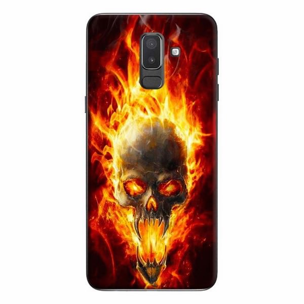 Ốp Lưng Dành Cho Điện Thoại Samsung Galaxy J8 2018 - Quỷ Lửa