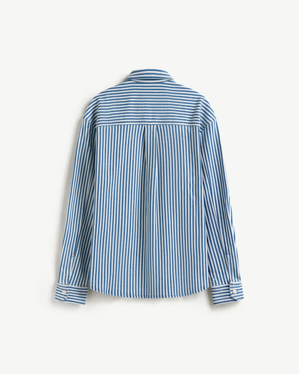 Áo sơ mi jean sọc tay dài nam.Loose - RT 10S25DSH007 | ROUTINE CÀ MAU