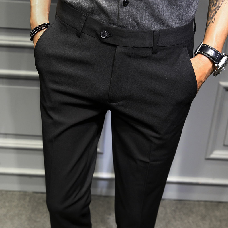 Quần âu nam công sở cao cấp dáng slimfit phong cách trẻ trung Hàn Quốc