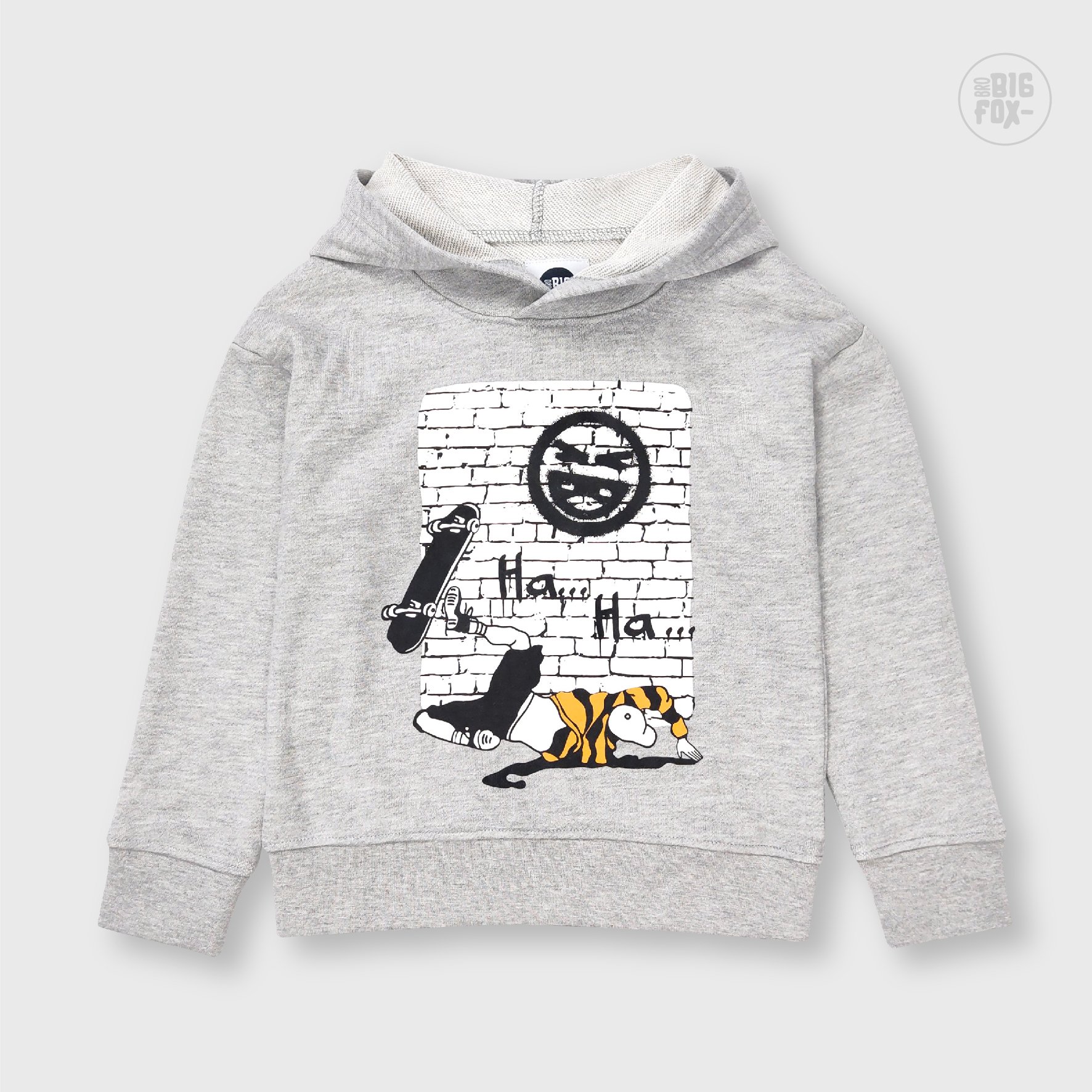 Áo khoác bé trai BIGFOX - MISS MEOW thu đông, áo nỉ cho bé dài tay có mũ hoodie size đại haha 23-40 kg