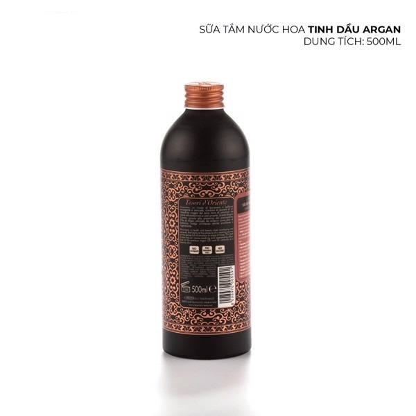 SỮA TẮM NƯỚC HOA TINH DẦU ARGAN TESORI D' ORIENTE