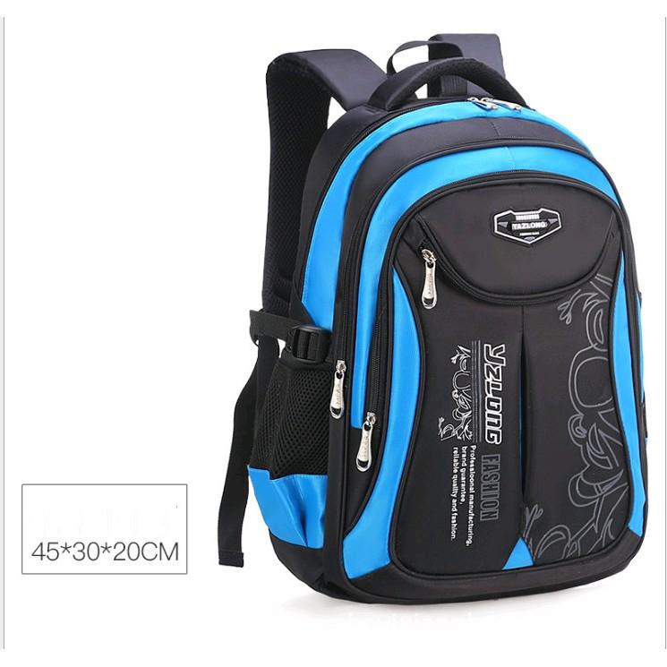 [Ảnh thật] Balo Học Sinh Phong Cách Hàn Quốc Backpack Cấp 2 Cấp 3 - Ba lô đi học bé trai - Balo trẻ em