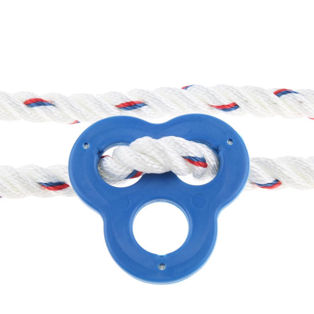 23KN Climbing Fall Protection Lanyard Harness Rope Belt with Carabiner Outdoor Sports Accessories