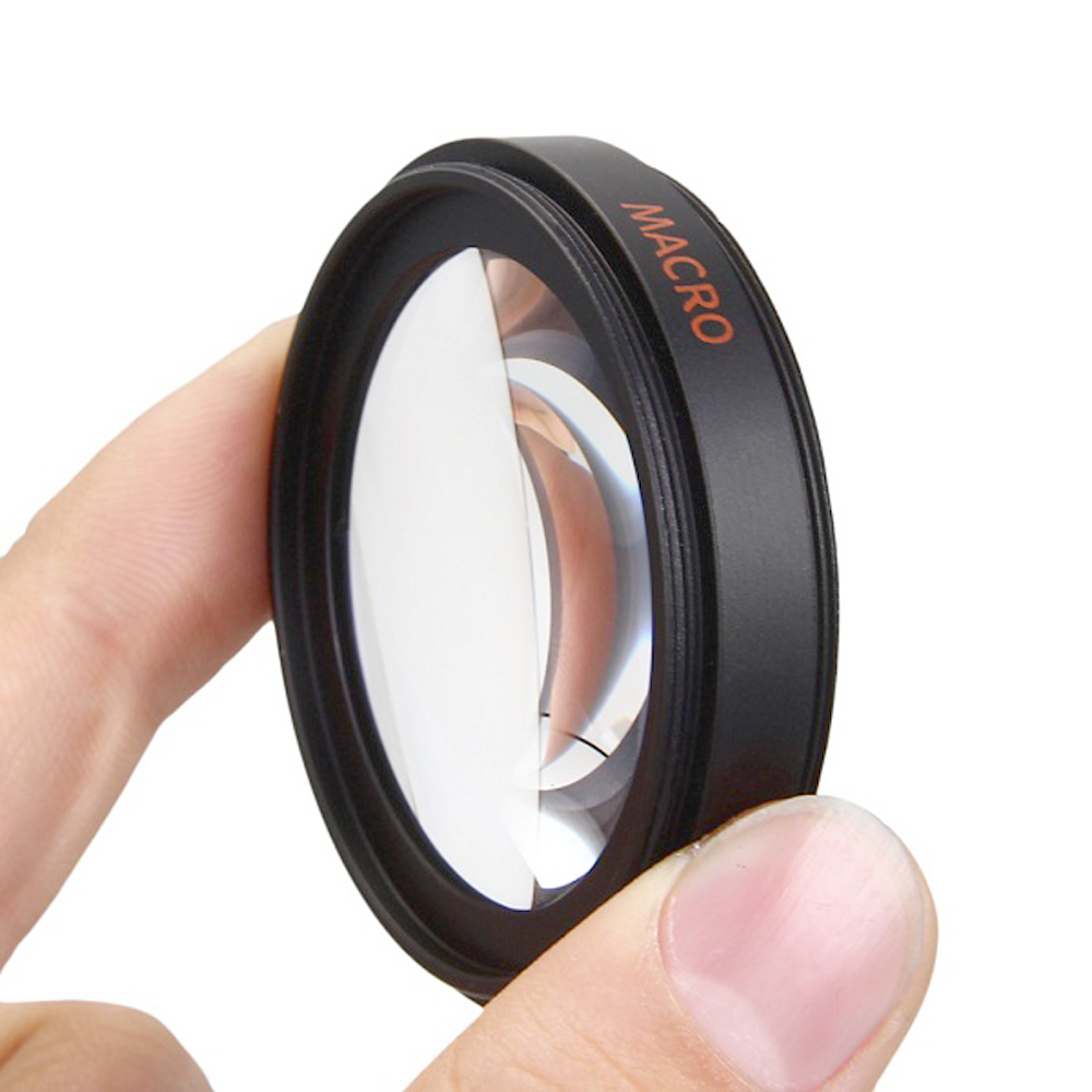 Ống kính góc rộng 58MM 0,45x HD với  macro thay thế cho máy ảnh Canon Nikon Sony Pentax 58MM