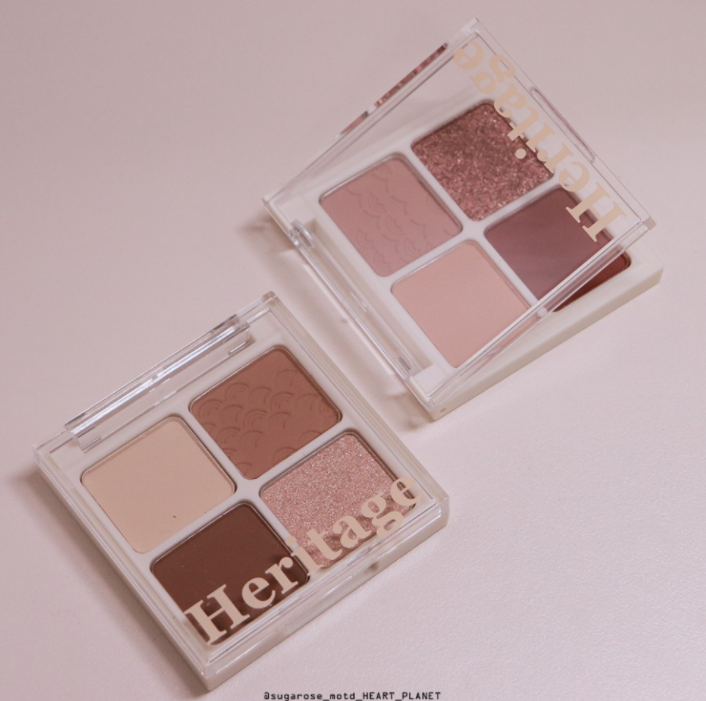 Bảng Phấn Mắt 4 Ô Merzy The Heritage Shadow Palette 8g