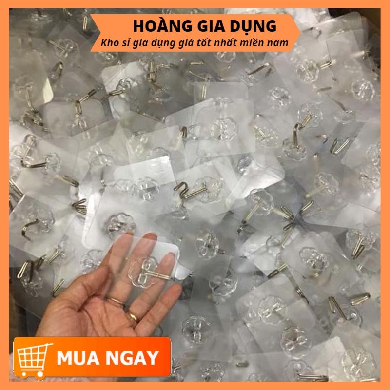 Sỉ 1000 Móc Dán Tường Trong Suốt Dán Tường Chịu Lực H001