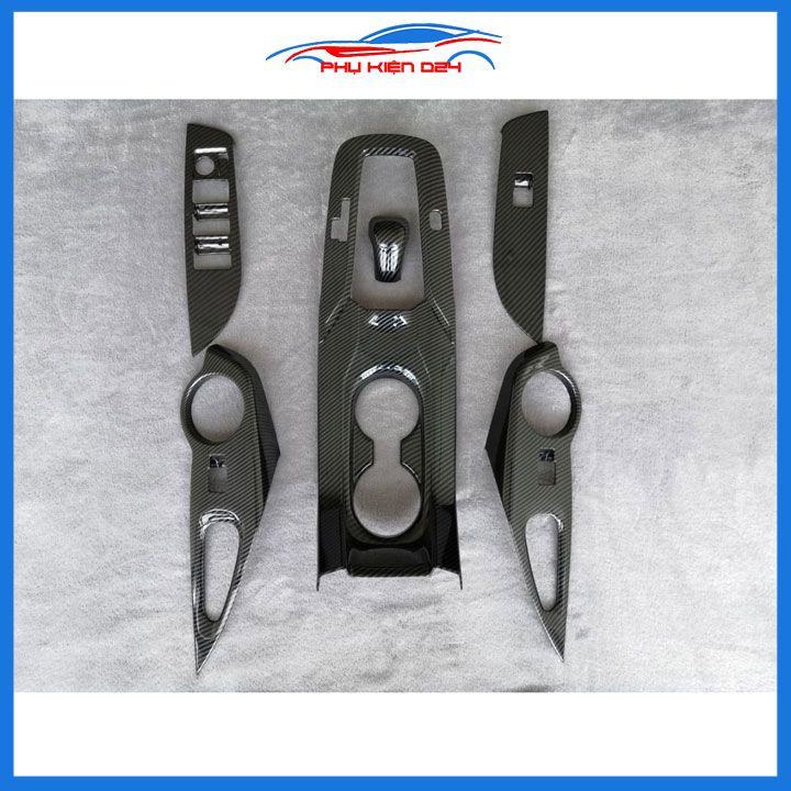 Ốp nội thất Cross 2020-2021-2022 vân Cacbon nhựa ABS bảo vệ chống trầy xước và làm đẹp xe