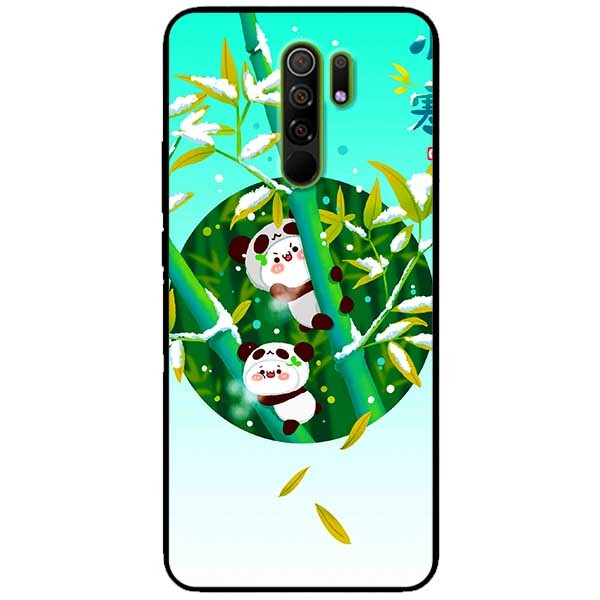 Ốp lưng dành cho Xiaomi Redmi 9 mẫu Hai Bé Gấu