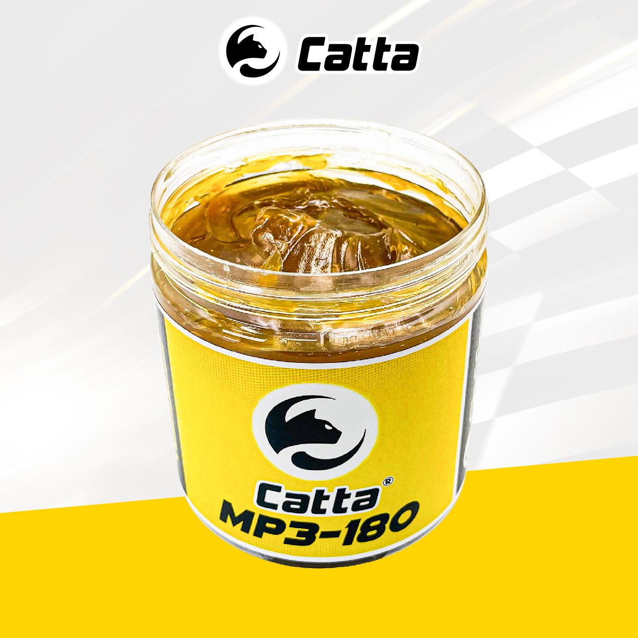 Mỡ Bò Chịu Nhiệt 180 độ CATTA TOPAZ MP3 180 Hộp 200G-500G (mỡ màu vàng)