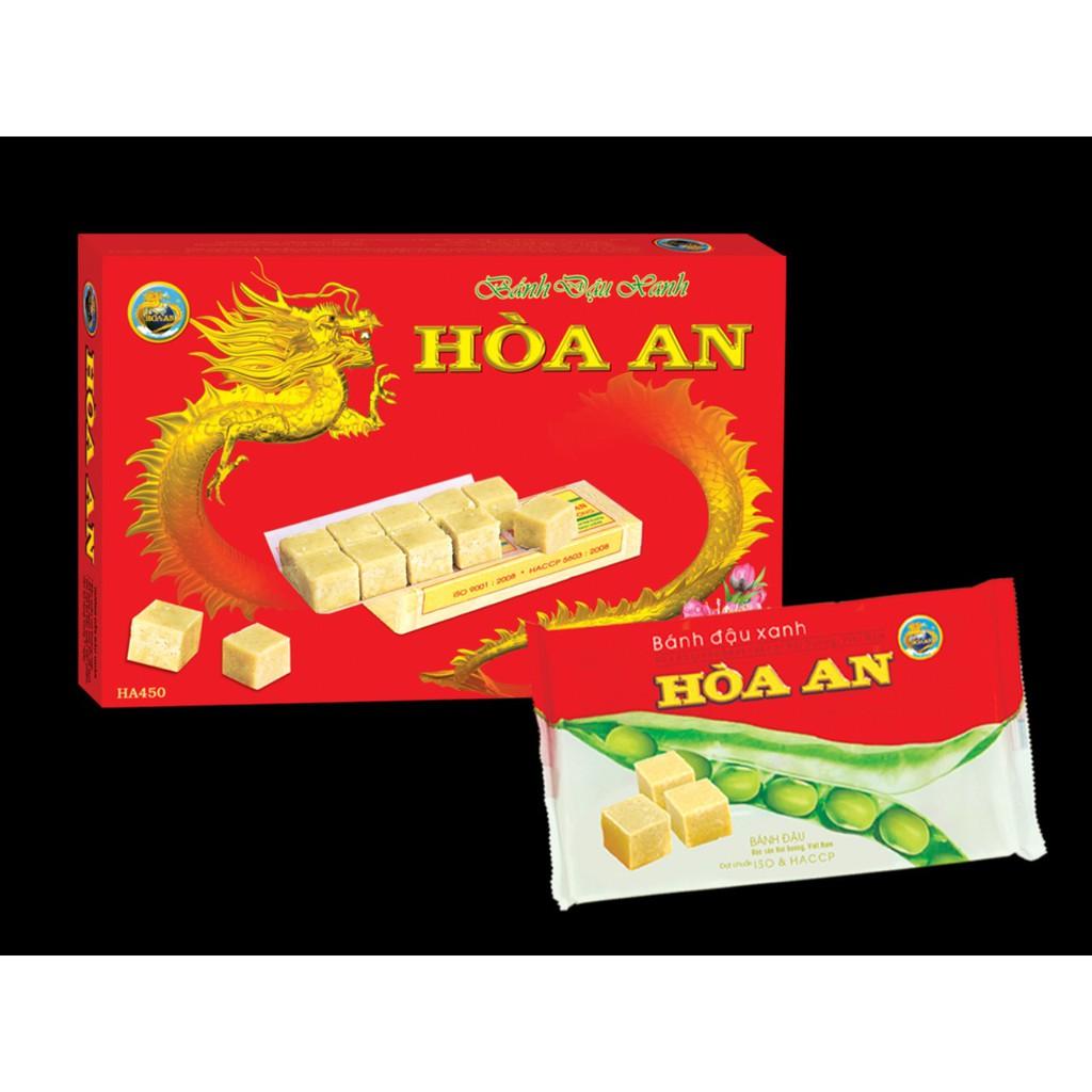 Bánh đậu xanh Hòa An 190G_10 Hộp loại đặc biệt