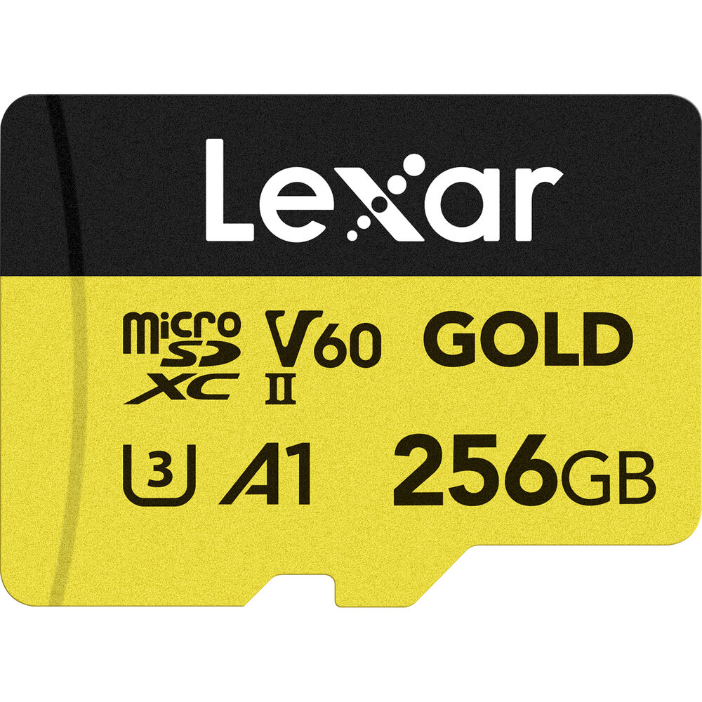 Thẻ nhớ MicroSD Lexar Professional GOLD UHS-II V60 (128GB/ 256GB) - Hàng chính hãng