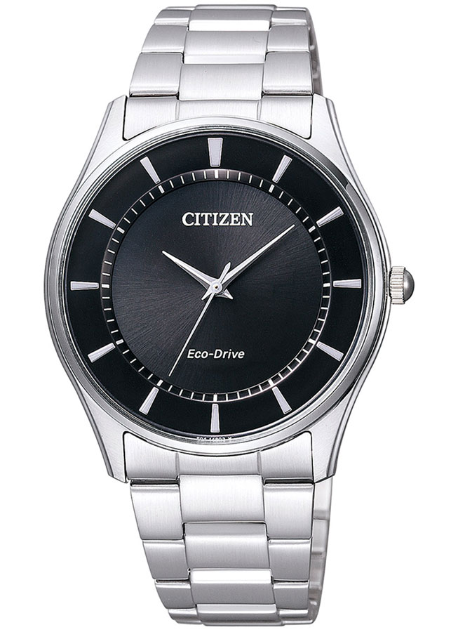 Đồng Hồ Nam Citizen Dây Thép Không Gỉ BJ6481-58E - Mặt Đen