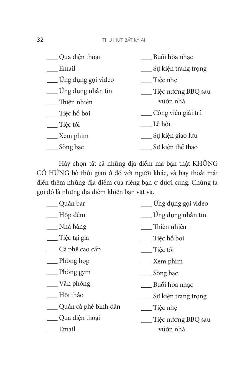 Thu Hút Bất Kỳ Ai