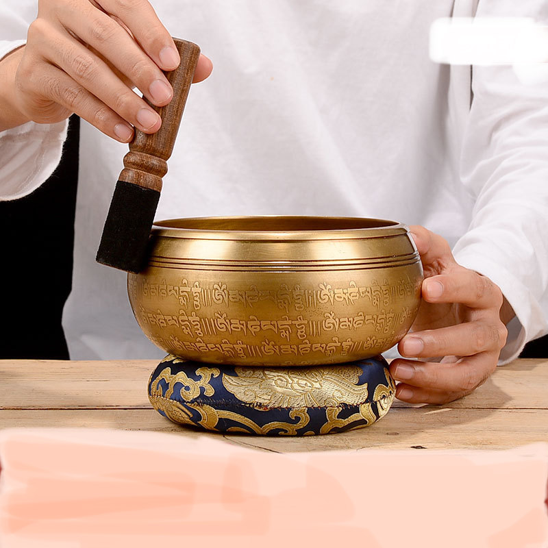 Chuông xoay tỉnh thức - Nepal Singing Bowl (mẫu Omani 1)