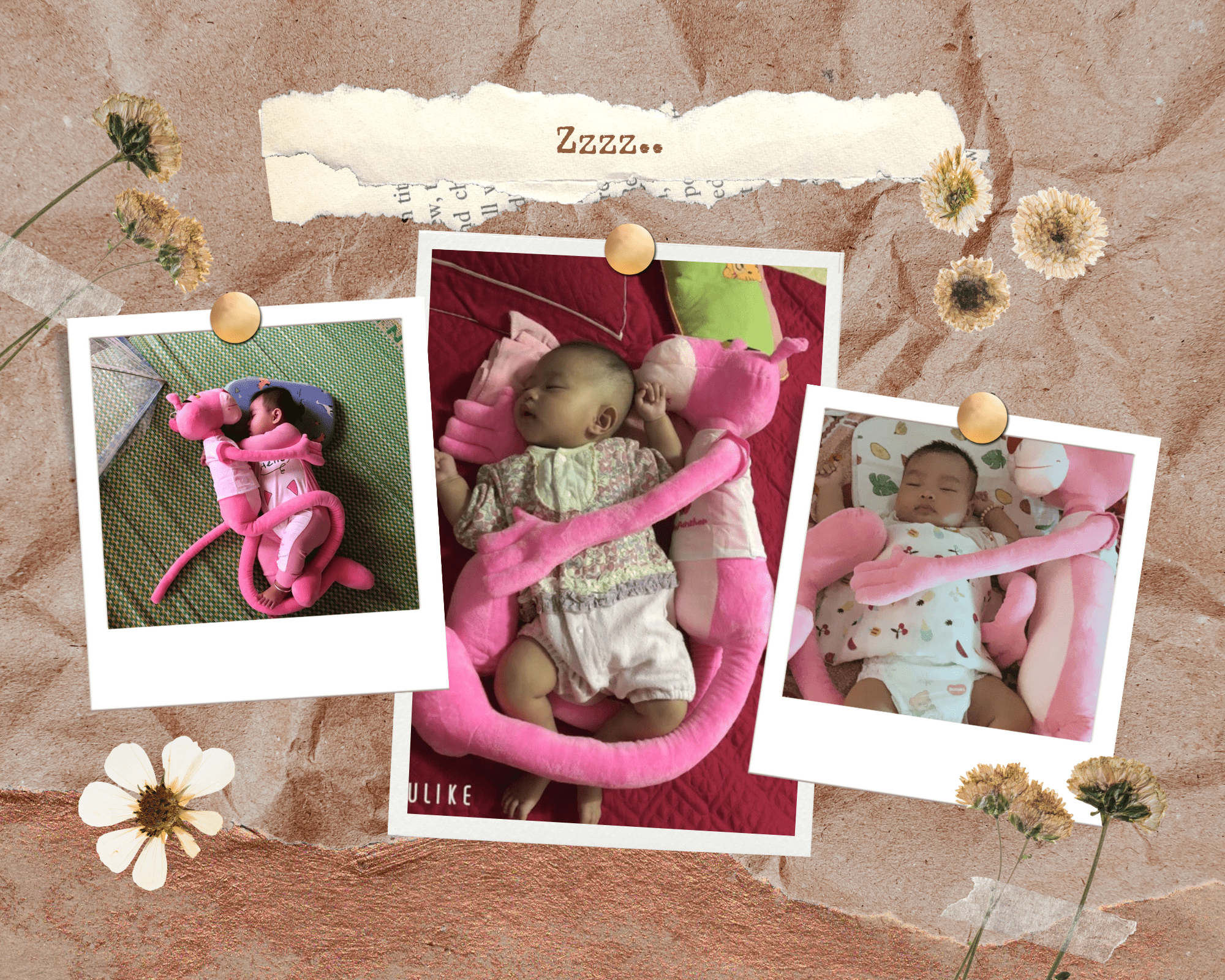 Báo hồng gấu bông cute khổng lồ - Gối ôm cho bé chống giật mình - Dài 60 cm đến 1m7 - Quà tặng người yêu hình thú Pink Panther nhồi bông