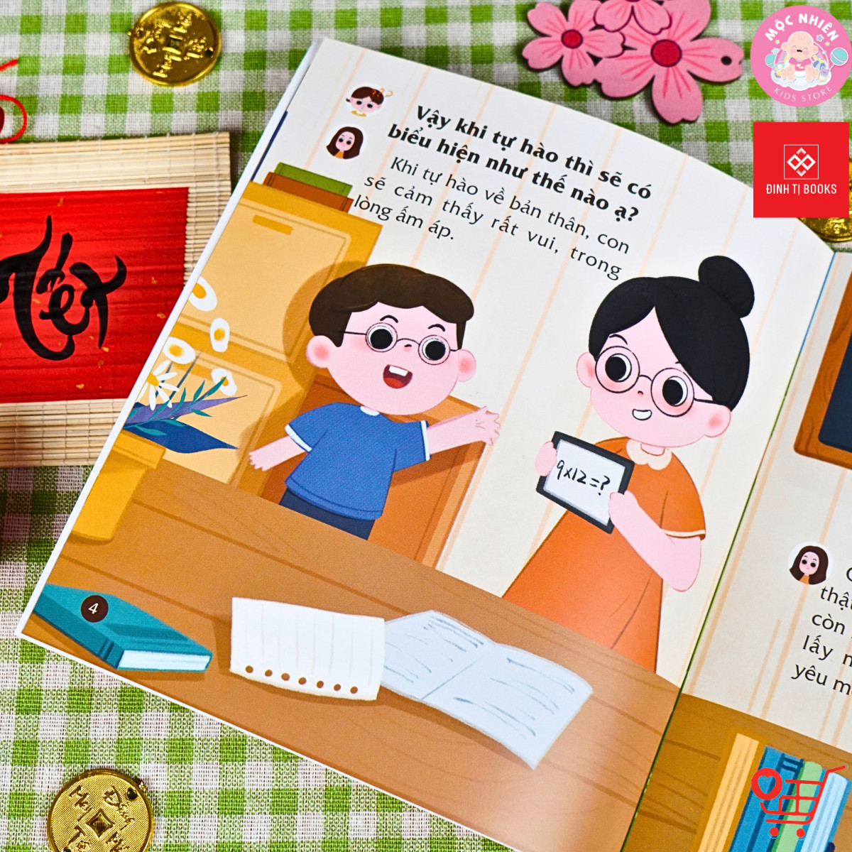 Sách - Cùng con nuôi dưỡng cảm xúc tích cực - Đinh Tị Books