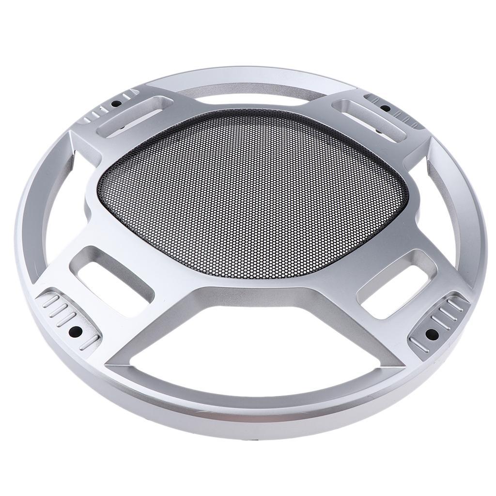 2Pcs Speaker Grills Cover Case with Screws for Loudspeaker 12 Inch