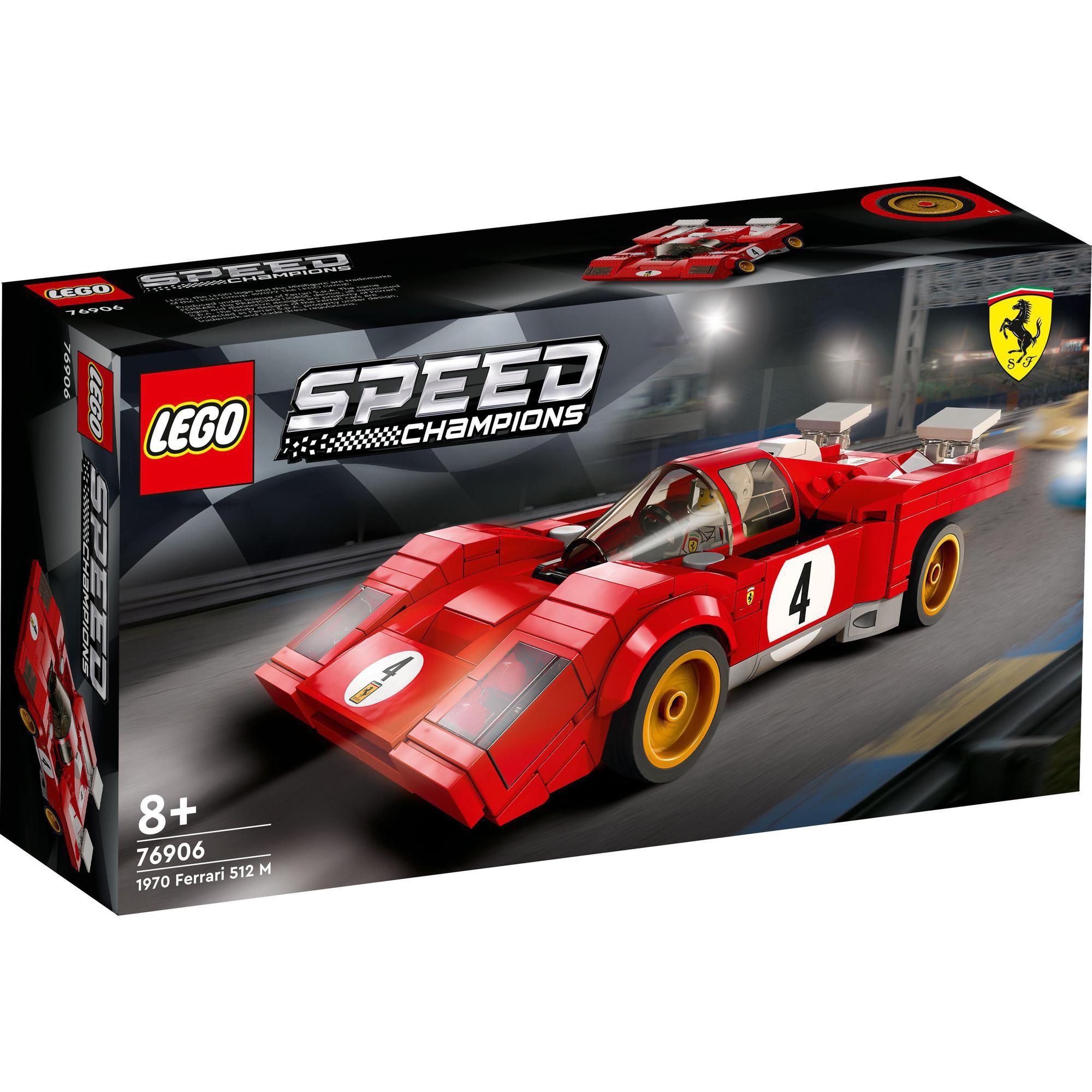 LEGO Speed Champions 76906 Siêu Xe 1970 Ferrari 512 M (291 chi tiết)