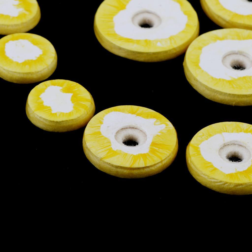 6-7pack Flute Pads 16pcs Yellow Color