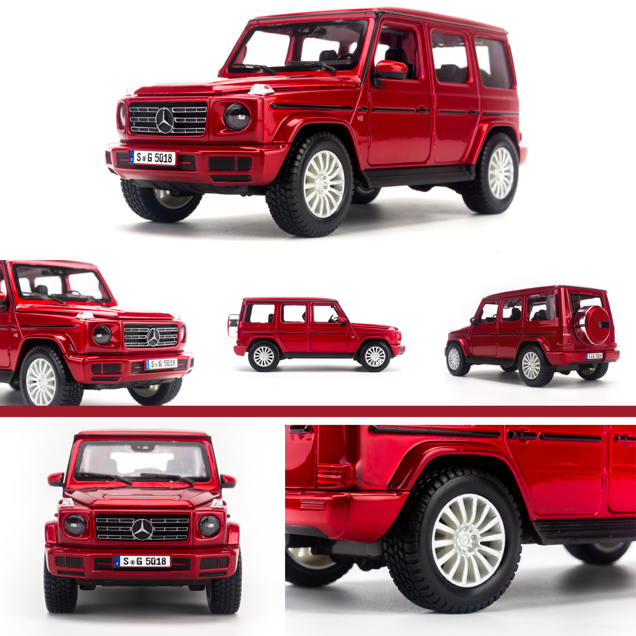 Mô hình xe Mercedez Benz G Class AMG SUV 2019 1:24 Maisto - 31531