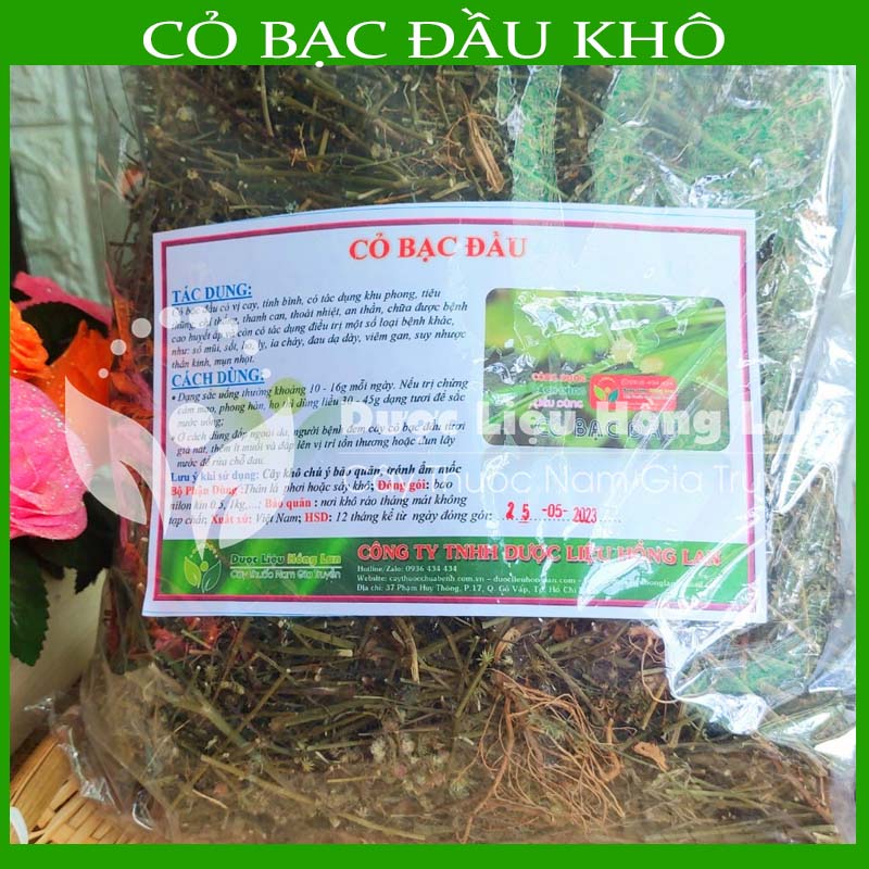 Cây Cỏ Bạc Đầu khô sạch gói 1KG