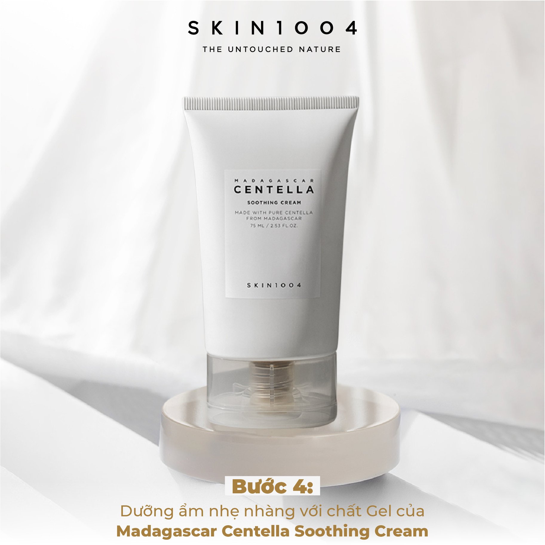 Bộ 4 Sản Phẩm Dưỡng Da Giảm Mụn Skin1004 Madagascar Centella - JESS SHOP COSMETICS