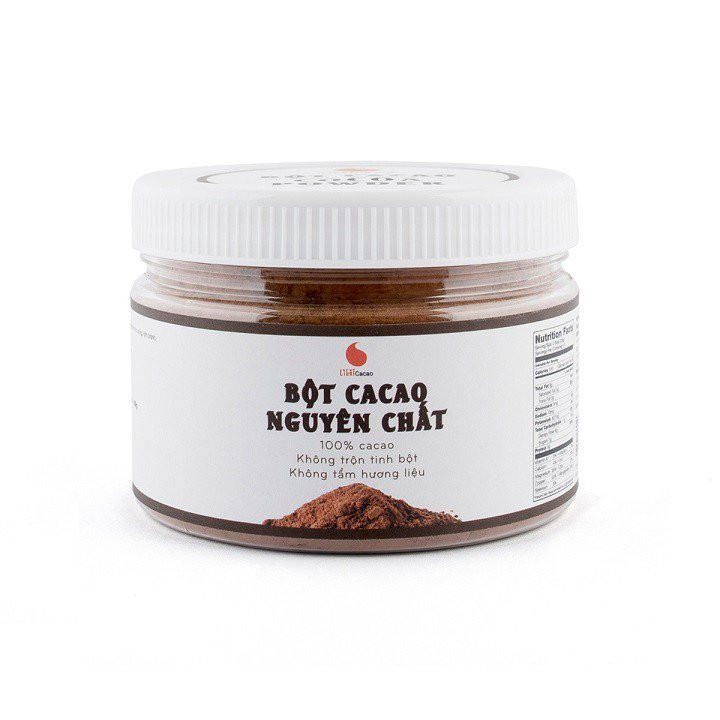 Bột Cacao nguyên chất Light Cacao tốt cho sức khỏe - hũ 150g