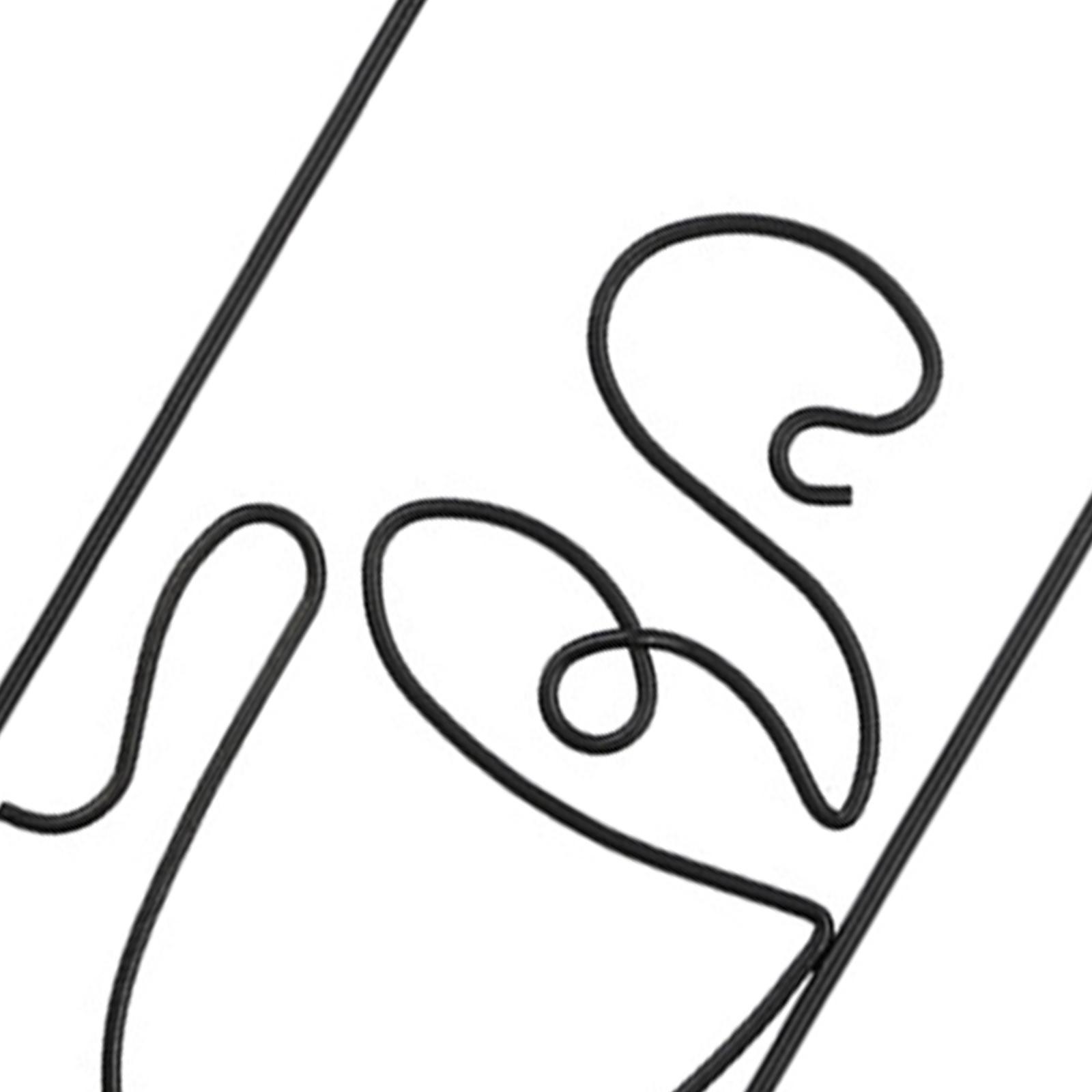 Metal Wall Art Decors Wall Sculptures Painting Line Drawing Wall Hanging Silhouette for Living Room Outdoor Office Bathroom Decoration
