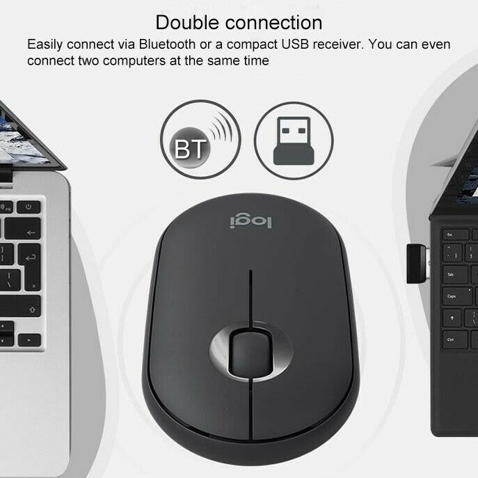 Chuột Bluetooth Silent Logitech Pebble M350 - Hàng chính hãng