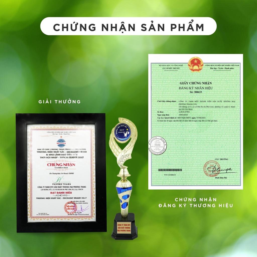 Dầu gội phủ tóc bạc giúp tóc đen tự nhiên, kích mọc tóc nhanh, giảm rụng tóc VICCHAMIS gói lẻ
