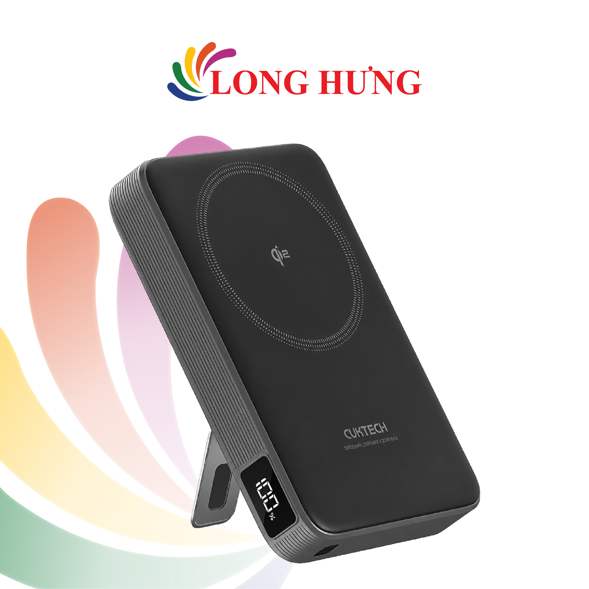 Sạc dự phòng Cuktech Magnetic Power Bank Magnetic 10000mAh 35W CP13 WPB100 - Hàng chính hãng