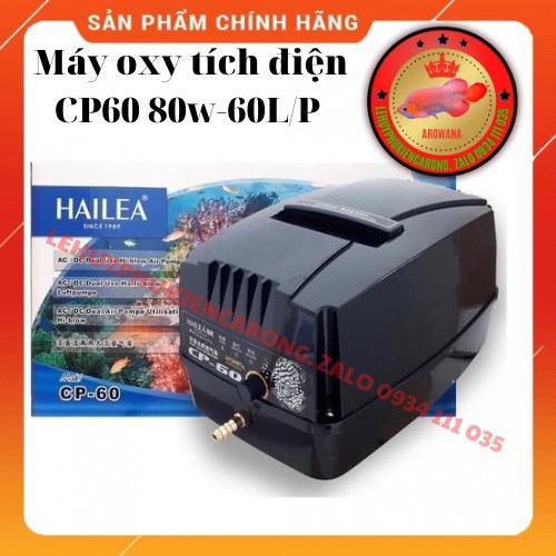 Máy Sủi Tích Điện Hồ Cá Hailea CP60  -  Kèm Phụ Kiện 10 Mét Dây 5Li  + 10 Cục Sủi Oxy