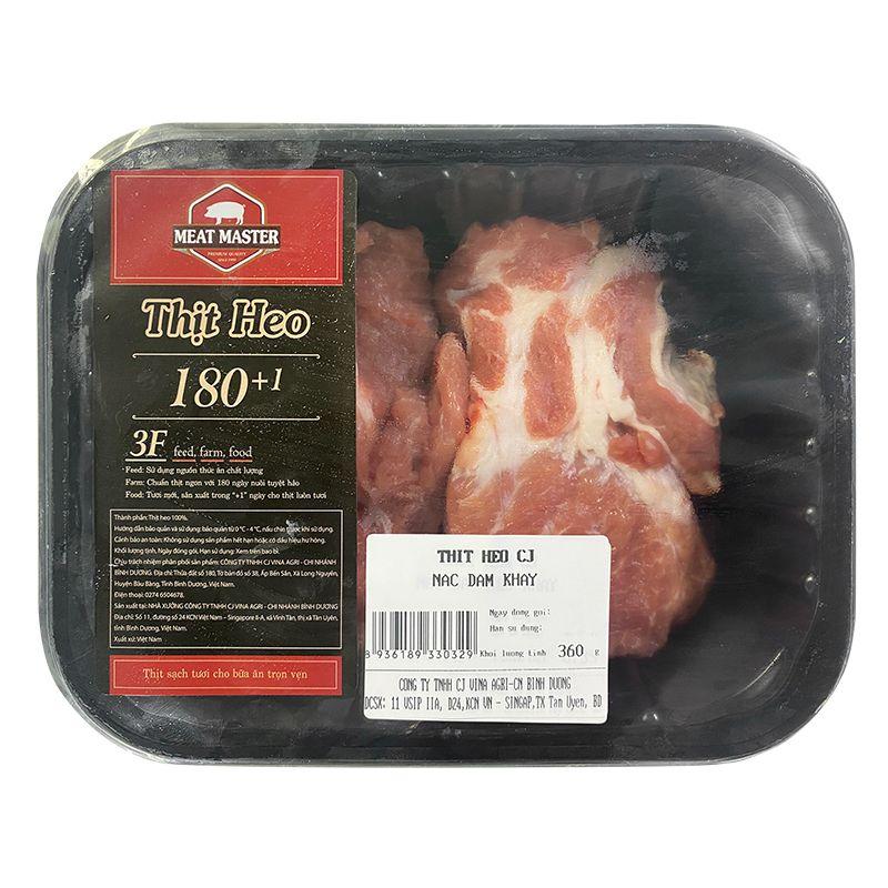 Nạc dăm Meat Master khay 400g-8936189332866