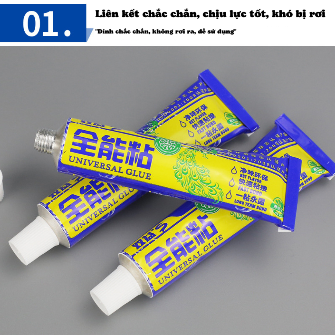 Keo Dán Đa Năng linh hoạt và độ bám cao GD641-KEODN60
