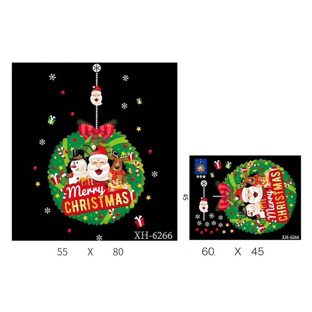 DECAL TRANG TRÍ NOEL 2 MẶT 2021 SỐ 39