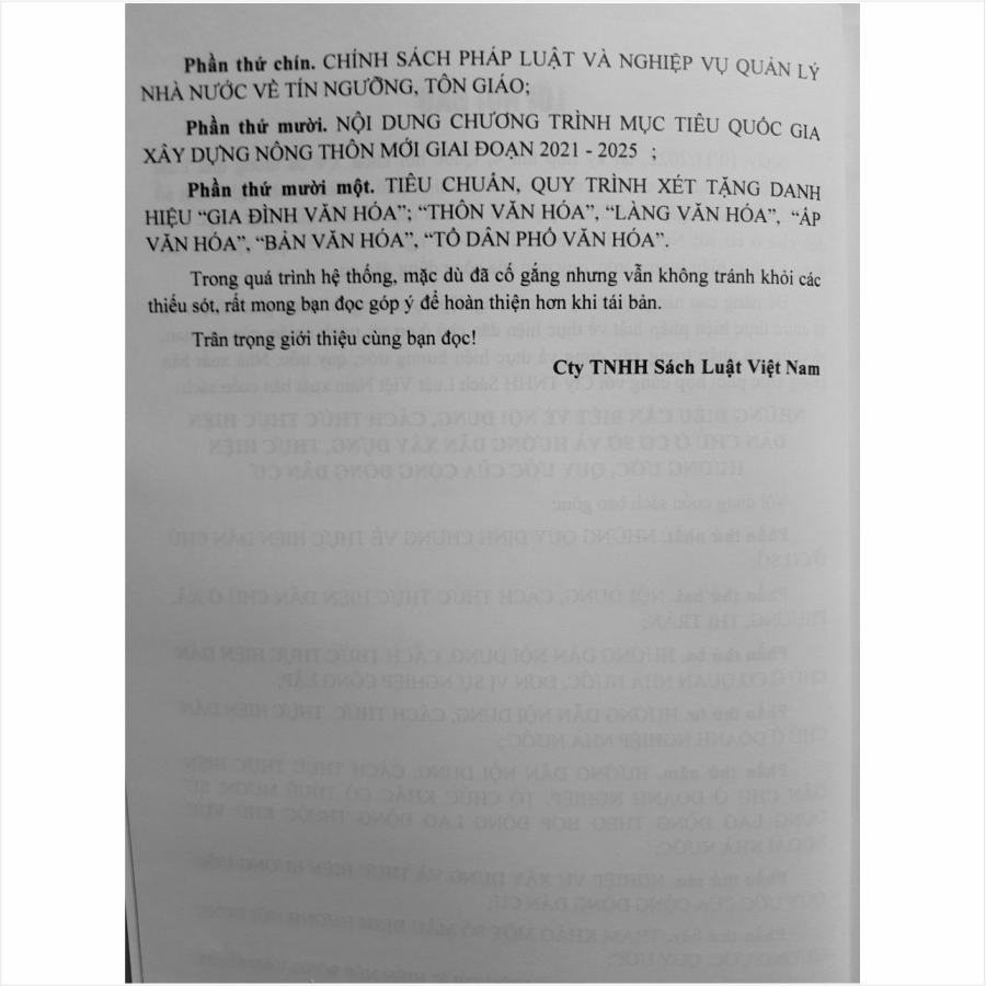Những Điều Cần Biết Về Nội Dung, Cách thức Thực Hiện Dân Chủ Ở Cơ Sở và Hướng Dẫn Xây Dựng Thực Hiện Hương Đức, Quy Ước Của Cộng Đồng Dân Cư - V2290T