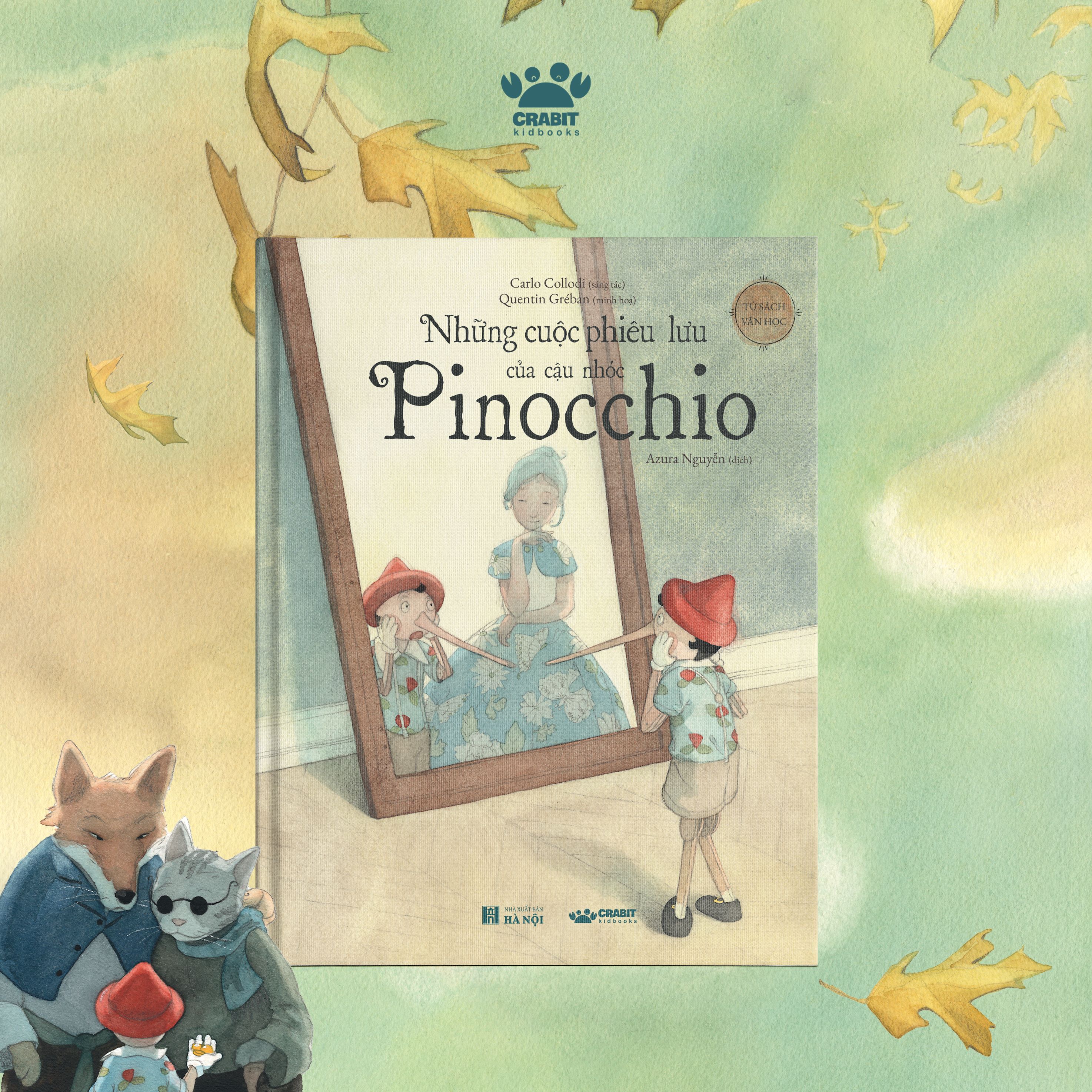 Sách - Pinocchio - Crabit Kidbooks