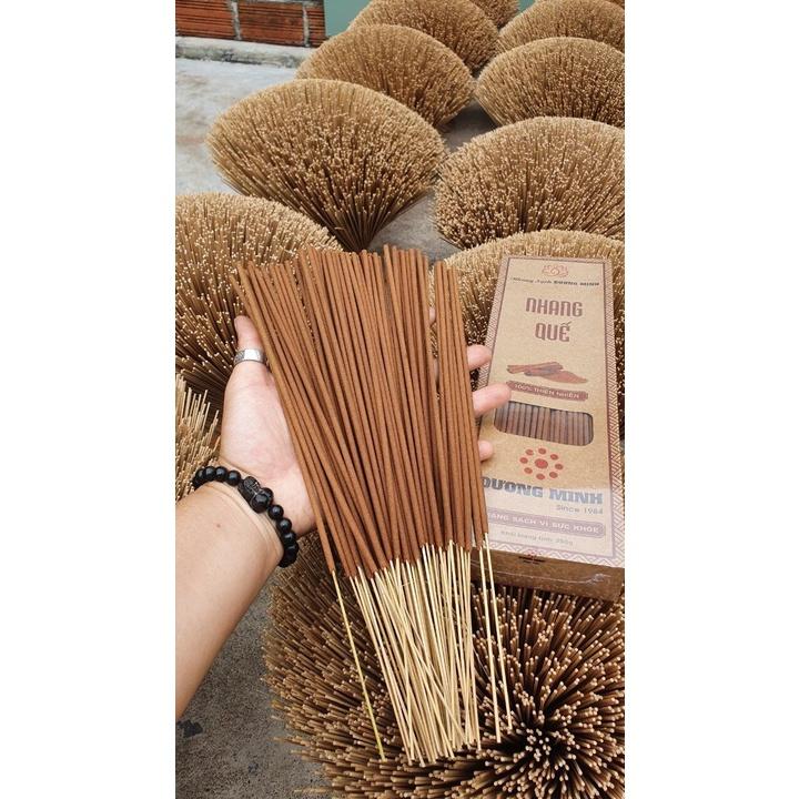 Combo 3hộp nhang Quế Dương Minh nhang sạch tự nhiên nhang thơm không hóa chất khói nhang an toàn sức khỏe
