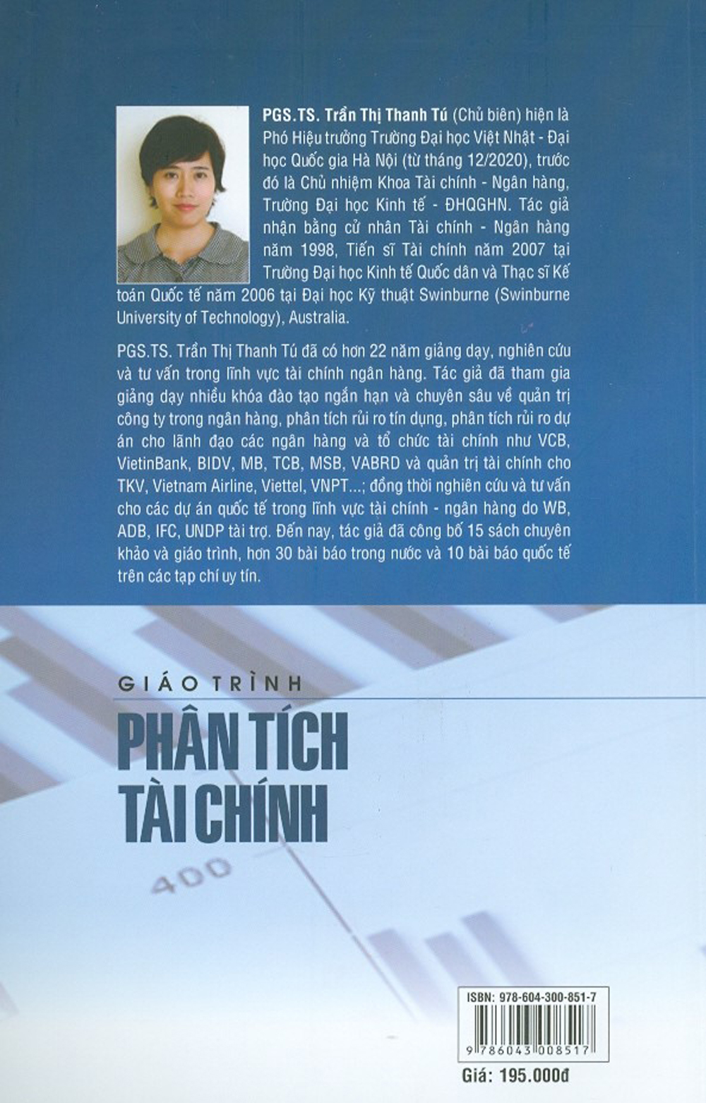 Giáo Trình Phân Tích Tài Chính