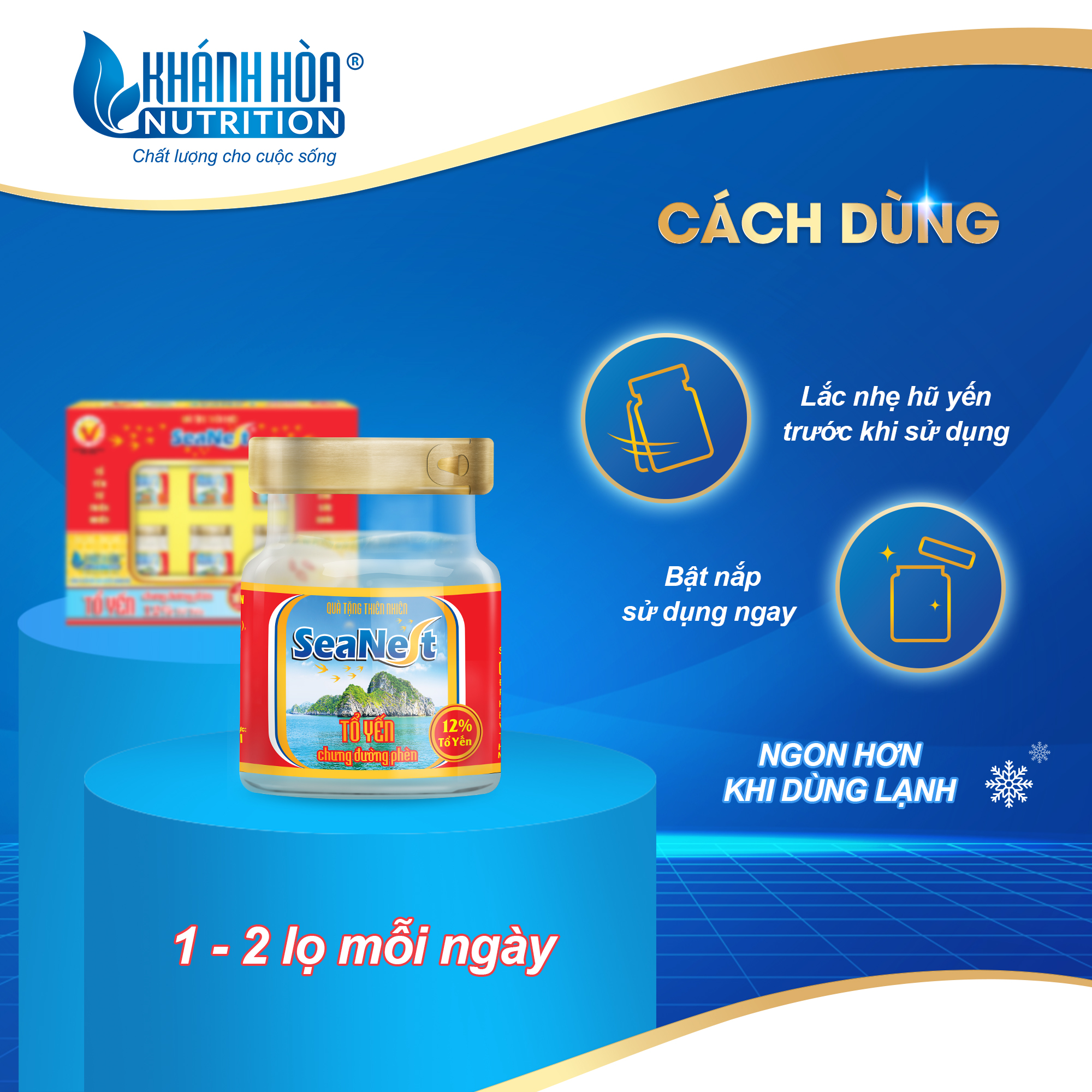 Hộp Quà Tặng Yến Sào Cao Cấp Seanest