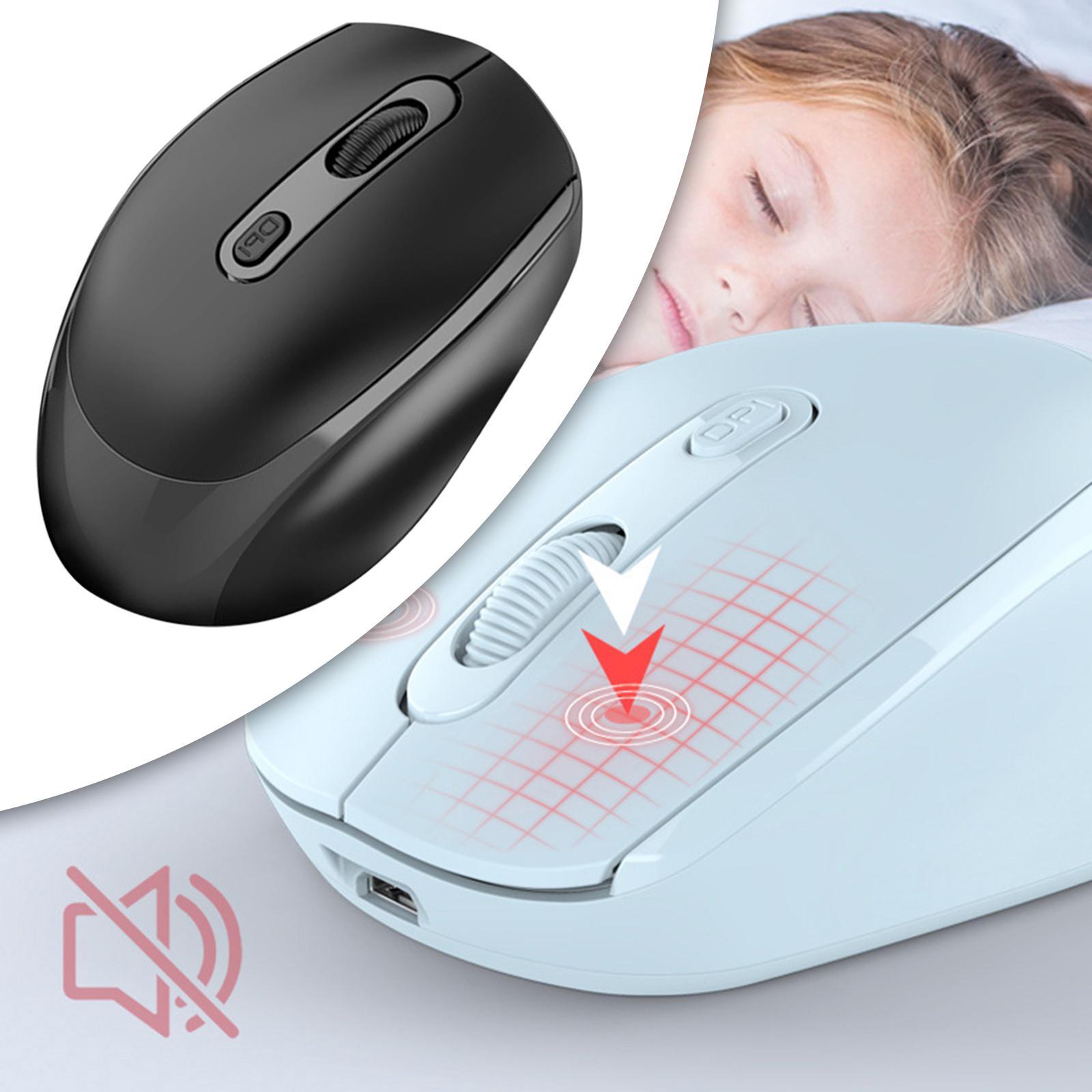 2.4G Optical Mouse Silent Click Portable Laptop Computer Notebook