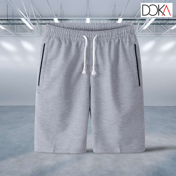 Combo 2 Quần shorts thể thao nam dạng sọt sport đùi chất thun lạnh 4 chiều cao cấp phù hợp tập gym hay mặc nhà màu trắng và đen DUI-P101 - tặng 1 khẩu trang chống nắng 