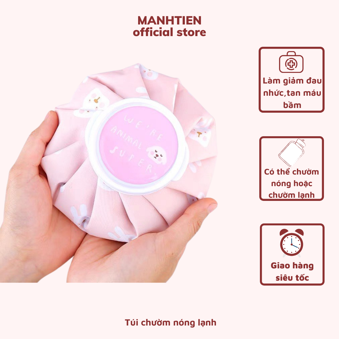Túi Chườm Nóng Lạnh Giảm Đau, Hạ Sốt