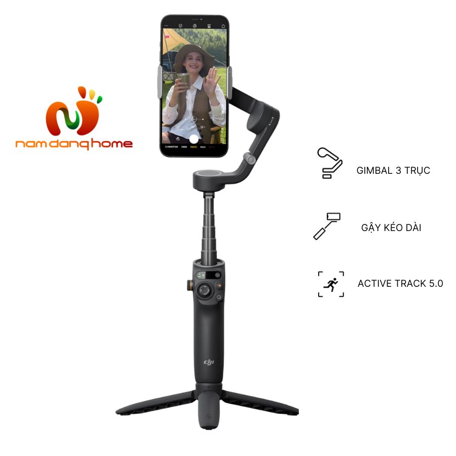 Hình ảnh Gimbal DJI Osmo Mobile 6 - Gimbal mobile 3 trục thế hệ mới nhất của DJI - Hàng chính hãng