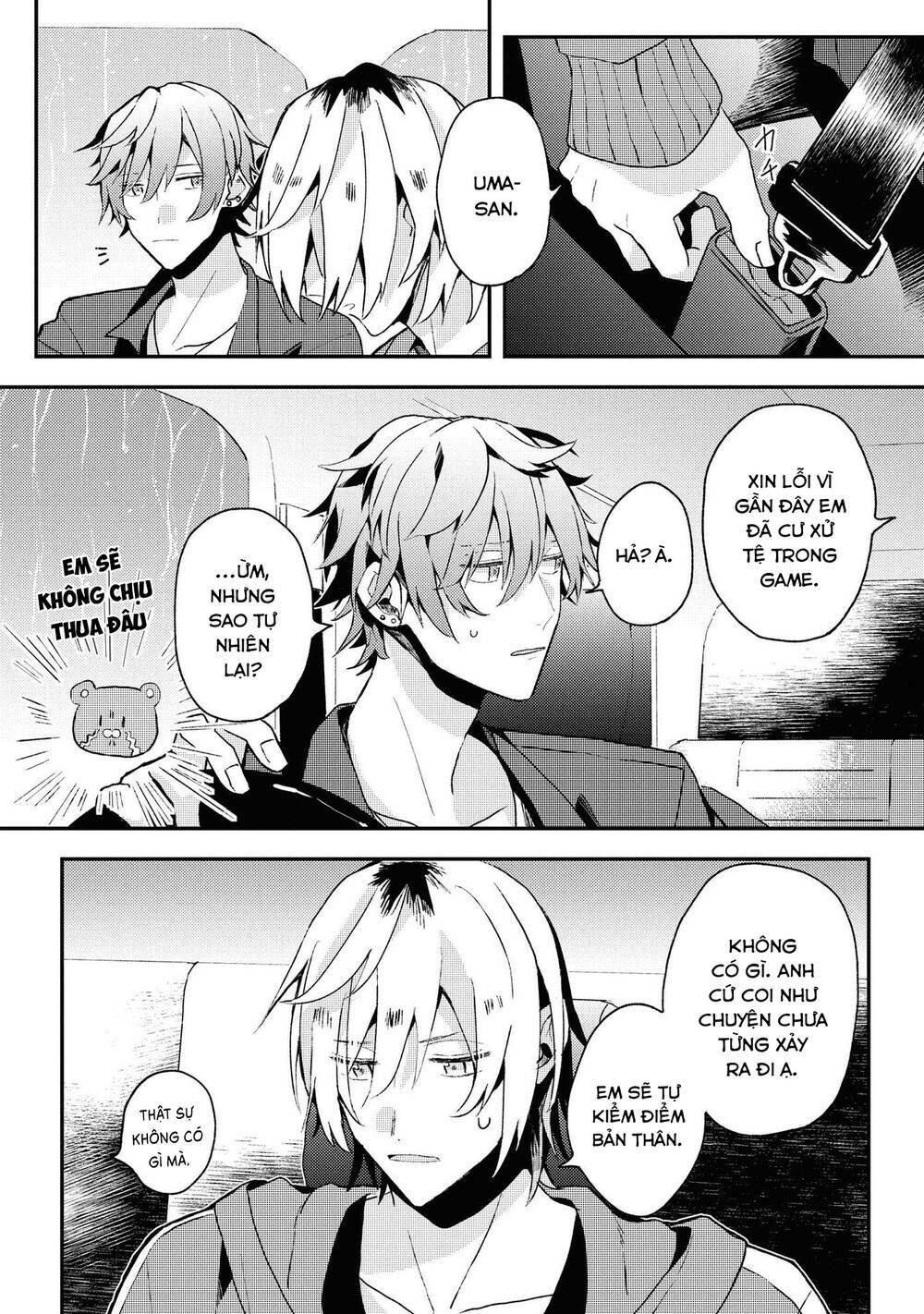 đồng đội game online, té là ngài sếp khó tính chapter 14 14