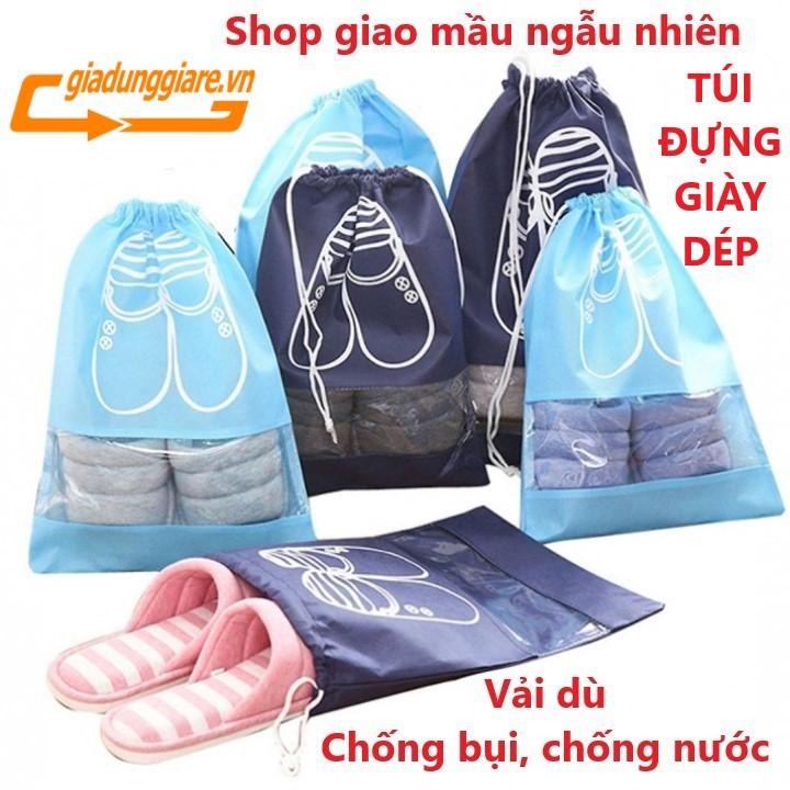 Túi đựng giày dép đựng giầy, đựng guốc chống nước, chống bụi, đựng đồ đi du lịch công tác tiện ích